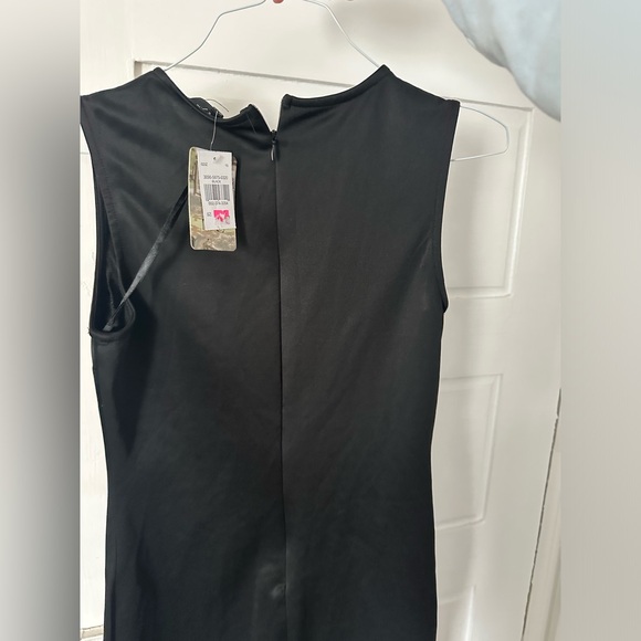 NEW WITH TAG Love J Black and Silver Embellished Bodycon Dress - Picture 2 of 3